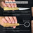 2-Piece Spoon Carving Tool Set with Leather Case