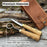 2-Piece Spoon Carving Tool Set with Leather Case