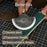 2-Piece Straight and Round (Half Moon) Leather Knife Set