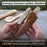 2-Piece Wood Carving Knife Set with Leather Sheaths
