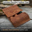 2-Piece Wood Carving Knife Set with Leather Strop and Case