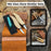 2-Piece Wood Carving Knife Set with Leather Strop and Case