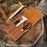 2 Pocket Leather Tool Case