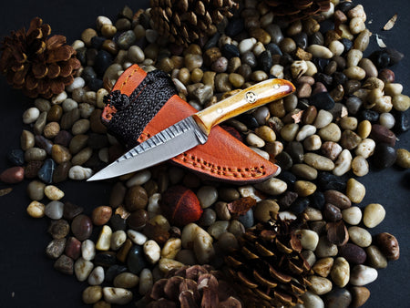 Carbon Steel Neck Knife TC-36