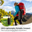 Portable Camping Chair with Compact Carrying Bag-Coffee