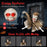 Halloween Hanging Animated Zombie Prisoner Decoration Sound-Activated