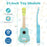 21 Inch Ukulele Guitar for Kids with Basswood Body for 3+ Years Old