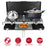 3 Burner Camping Stove 20000 BTU Portable Foldable Propane Stove With Toast Tray Windshield Portable Handle Outdoor Cooking Gas Stove For RV Camping B