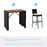 5 Pieces Patio Acacia Wood Dining Set