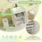 24 Inch Bathroom Vanity with Sink Combo and Adjustable Shelf-White