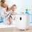 25L Towel Warmer Bucket with 2 Temperature Settings and Auto Shut Off-White