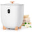 25L Towel Warmer Bucket with 2 Temperature Settings and Auto Shut Off-White