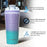 Ice Shaker Ombre Series 26oz Shaker Bottles