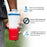 Ice Shaker Ombre Series 26oz Shaker Bottles