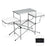 Foldable Outdoor BBQ Table Grilling Stand