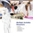 5.8 ft Plastic Female Mannequin Adjustable Detachable Manikin with Metal Stand