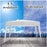 10 x 10 Feet Outdoor Wedding Canopy Tent for Backyard