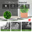 2 Pieces Artificial Lavender Topiary Balls with Flowers