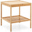 2 Pieces 2 Tiers Bamboo Nightstand for Living Room Bedroom-Natural