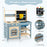 2-In-1 Outdoor Mud Kitchen with Faucet and Extra Chalkboard