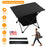 Foldable Camping Table With Storage Basket Rustproof Portable Aluminum Alloy Roll-Up Camping Table With Carrying Bag For Camping Hiking BBQ Picnic Fis