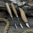 3-Piece Carving Set – Detail Gouges & Whittling Knife