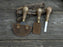 3-Piece Leather Working Kit with Leather Sheaths