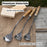 3-Piece Spoon (Short) Bent Gouge Set