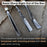 3-Piece Wood Carving Chisel & Gouge Set