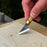 3-Piece Wood Carving Tool Set with Leather Case