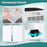 30 Pints 1500 Sq. ft Portable Dehumidifier For Medium To Large Spaces