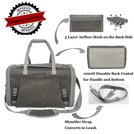 Mr. Peanut's Gold Series Expandable Pet Carrier V3.0