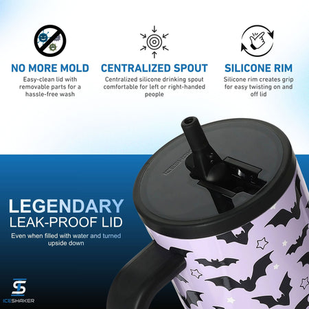 Ice Shaker Legend Series Stainless Steel Shaker Bottles