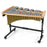 32 Note Marimba Aluminum Xylophone with Rubber Wood Base-Golden