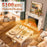 34/37 Inch Electric Fireplace Recessed with Adjustable Flames
