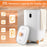35L Large Home Towel Warmer Bucket with Auto Shut-off Function-White