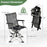 360 Degree Silent Swivel Hunting Chair-Black
