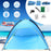 Beach Tent Outdoor Waterproof Tent Canopy for 4-6 Person with 3 Door Openings Carrying Bag UPF50+ Easy Setup for Beach Picnic Camping Hiking Adventure