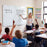 36 x 24 Inches Glass Whiteboard with Eraser and Removable Tray