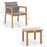 3 Pieces Patio Furniture Set  with Chair