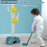 3-in-1 Cactus Toy Stand Sports Activity Center with Golf and Ring-Toss