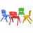 4-pack Colorful Stackable Plastic Children Chairs