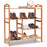 4 Tiers Multifunction Bamboo Storage Shoe Rack for Entryway Hallway