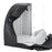 Personal Steam Sauna for Weight Loss, Detox & Relaxation at Home, Chair Included - (Black)