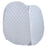 Personal Foldable Steam Sauna for Weight Loss, Detox, Relaxation at Home, 60 Minute Timer, 800 Watt Steam Generator, Chair Included (Silver)