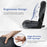 3-Pack Folding Boat Seats with 28D Soft Sponge Padding-Black