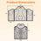 3 Panel Fireplace Screen Foldable Spark Guard Cover with Decorative Scroll