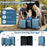 3-Piece Hardside Luggage Set (20/24/28 Inch) Lightweight with 3-Digital Lock