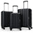 3-Piece Hardside Luggage Set (20/24/28 Inch) Lightweight with 3-Digital Lock