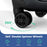 3-Piece Hardside Luggage Set (20/24/28 Inch) Lightweight with 3-Digital Lock